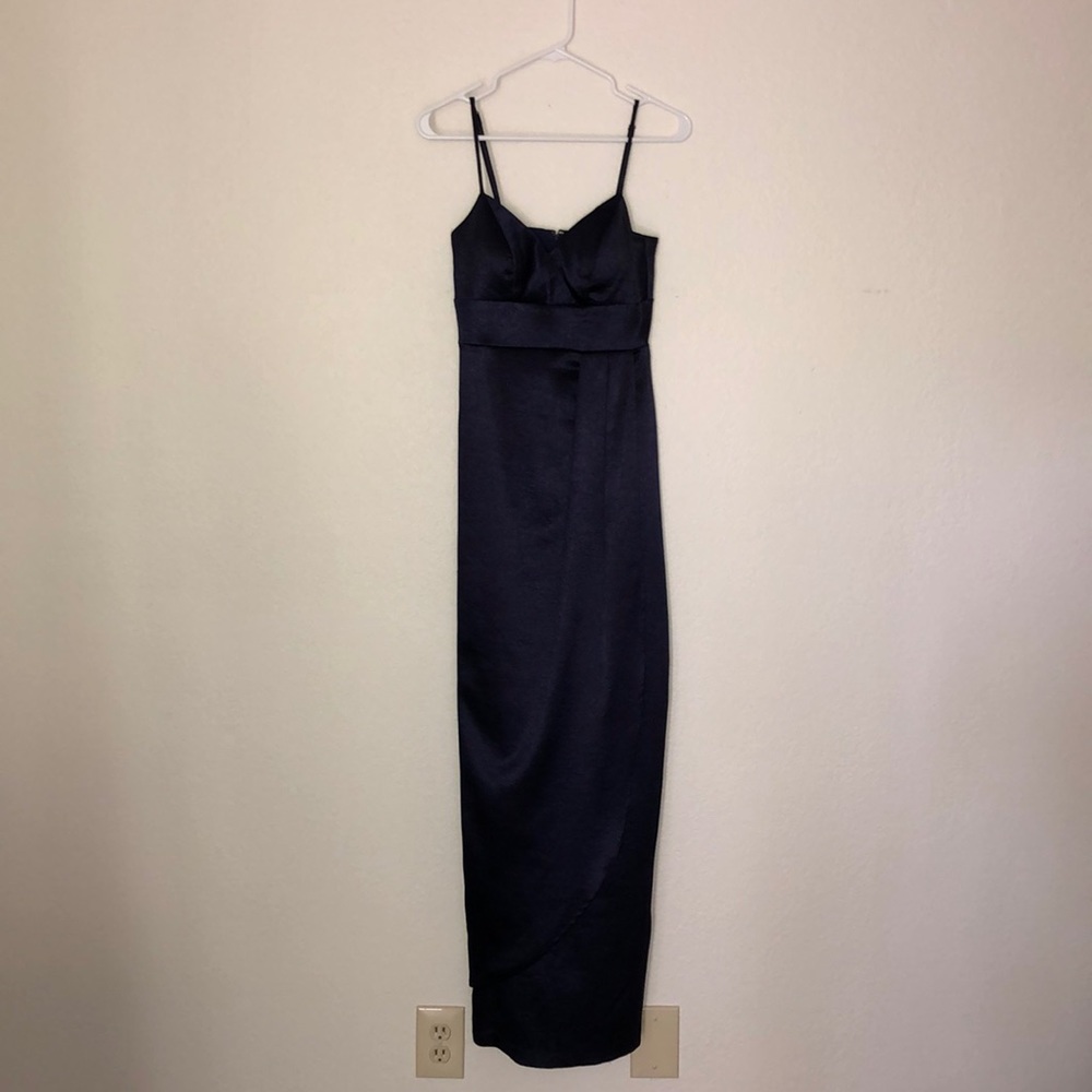 Full length Navy Dress